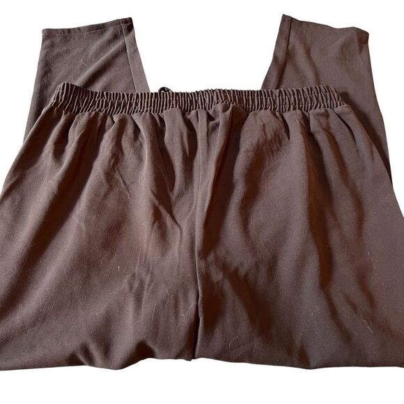 Torrid Brown Twill Tapered Pants 1 - Picture 3 of 9